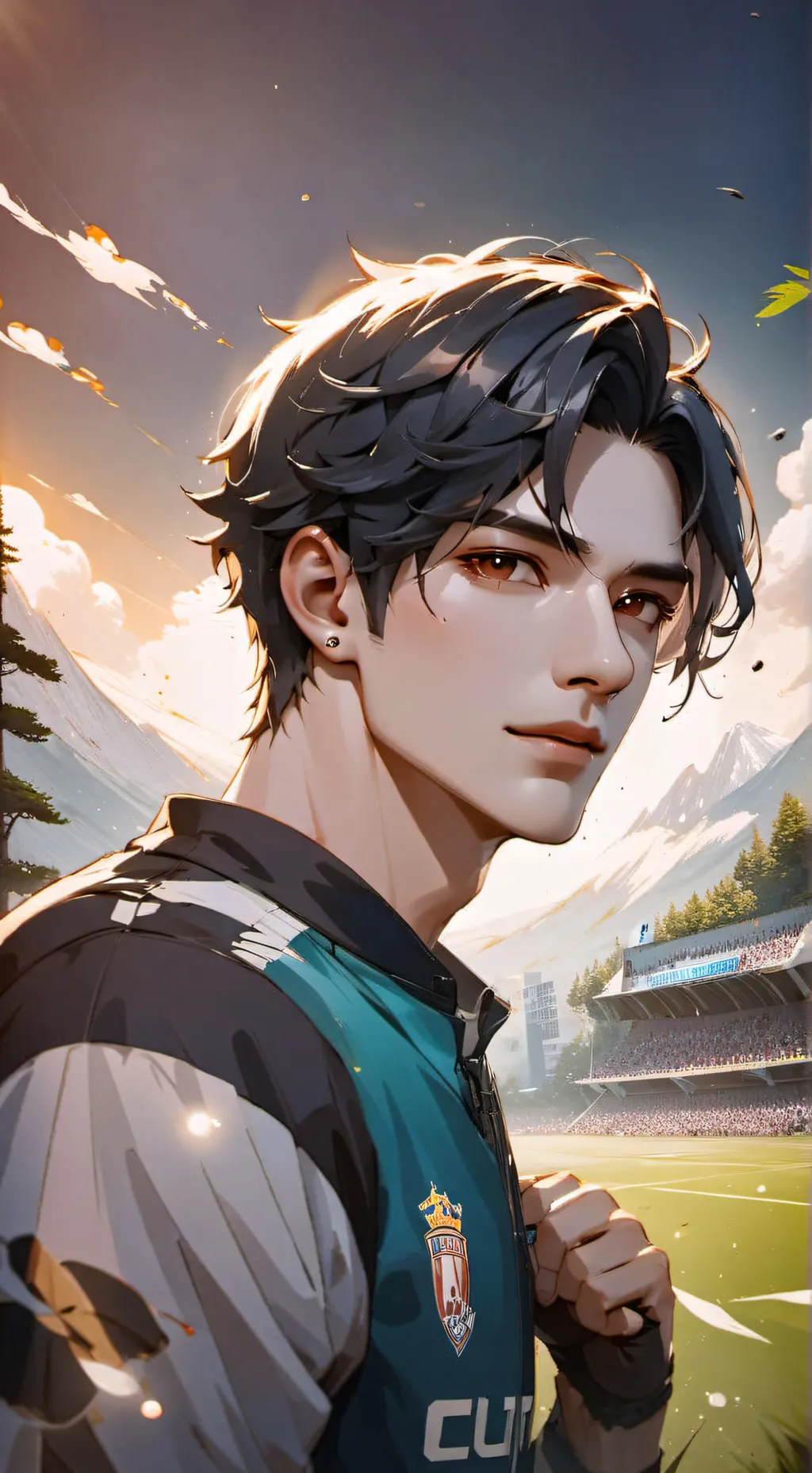 ai character: Knox Stone background