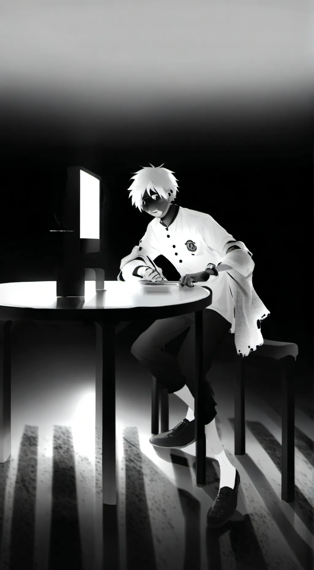 ai character: 𖣘𝒛𝒆𝒏𝒐𖣘 background