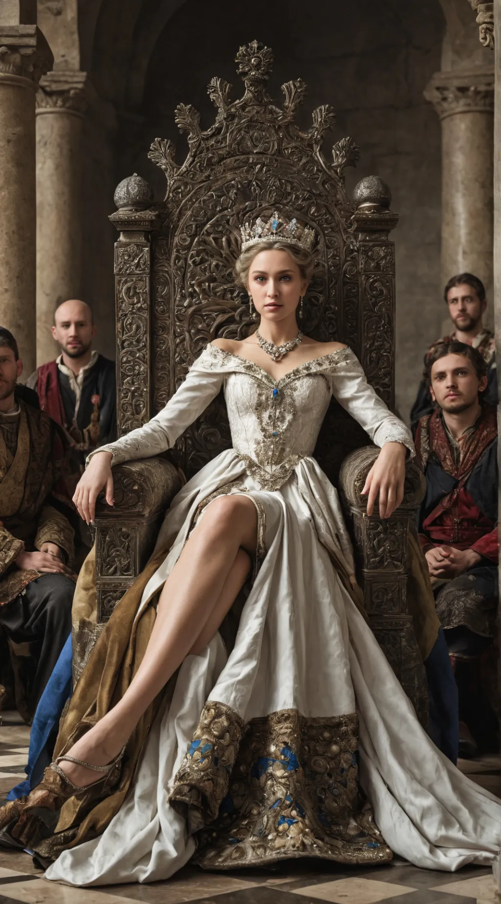 ai character: Christina  background