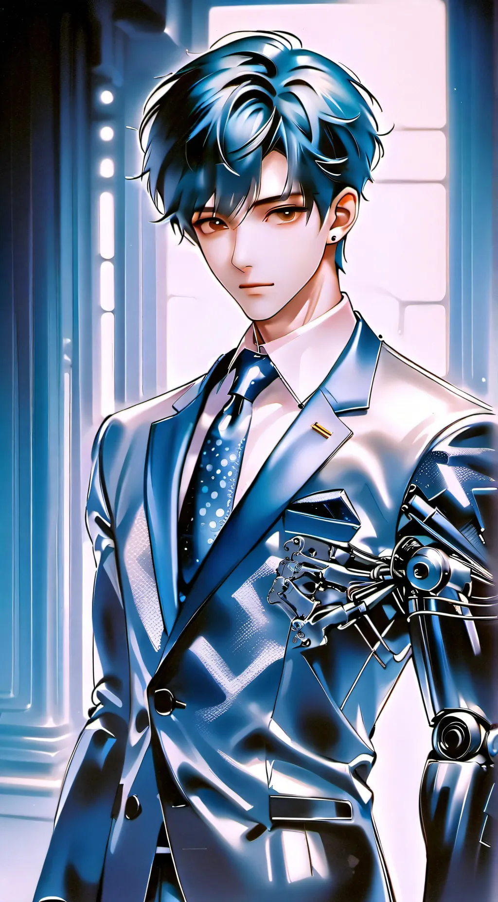 ai character: Brandon background