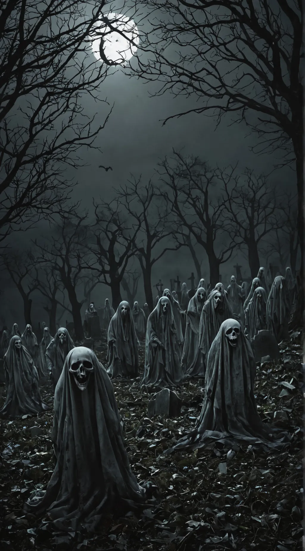 ai character: Horror World background