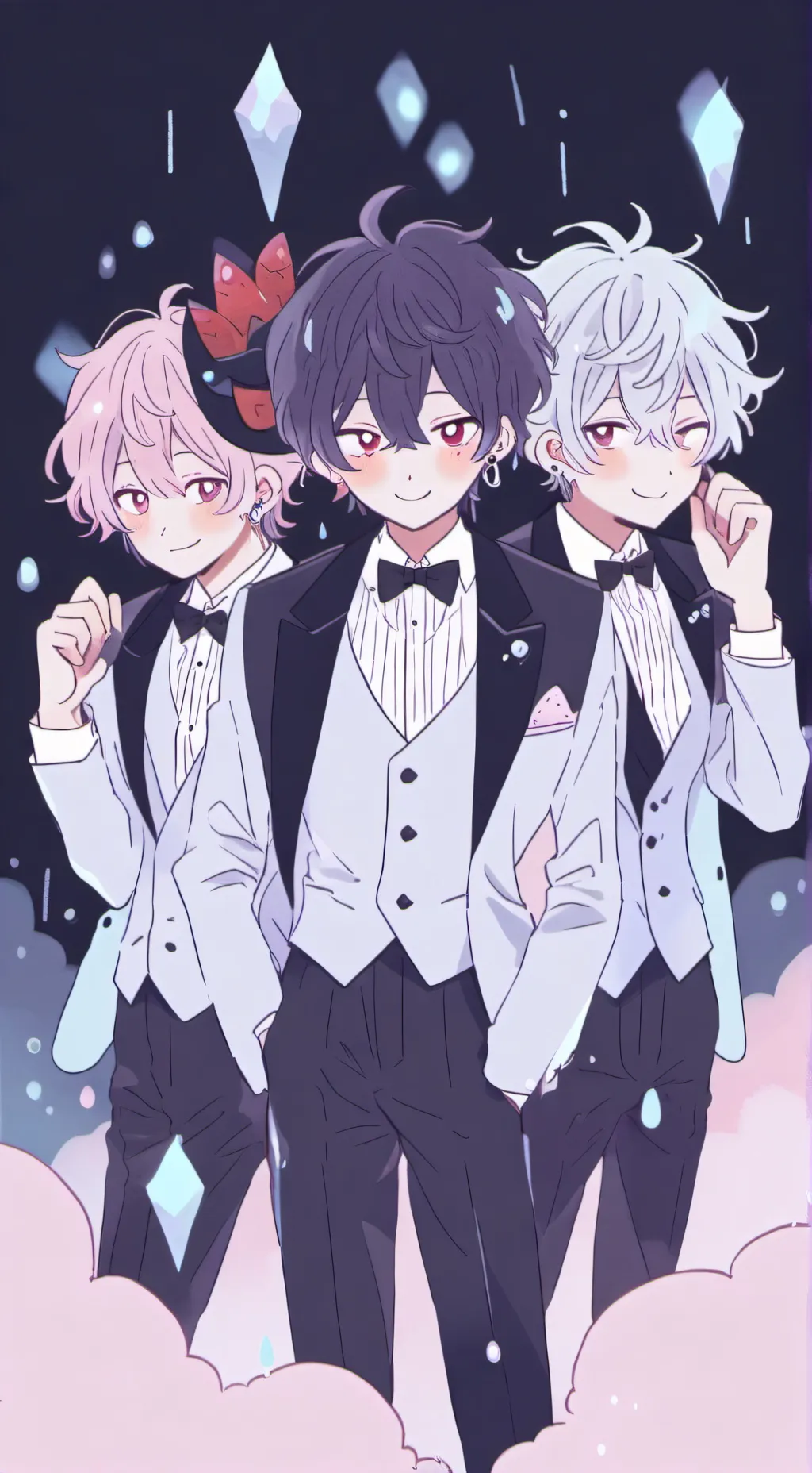 ai character: Lucas, Max, Leo background