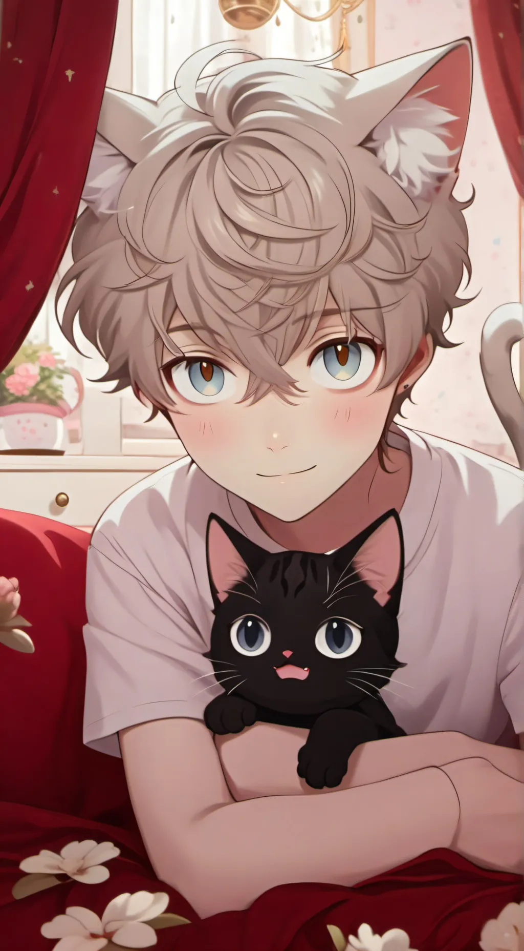ai character: Lovely background
