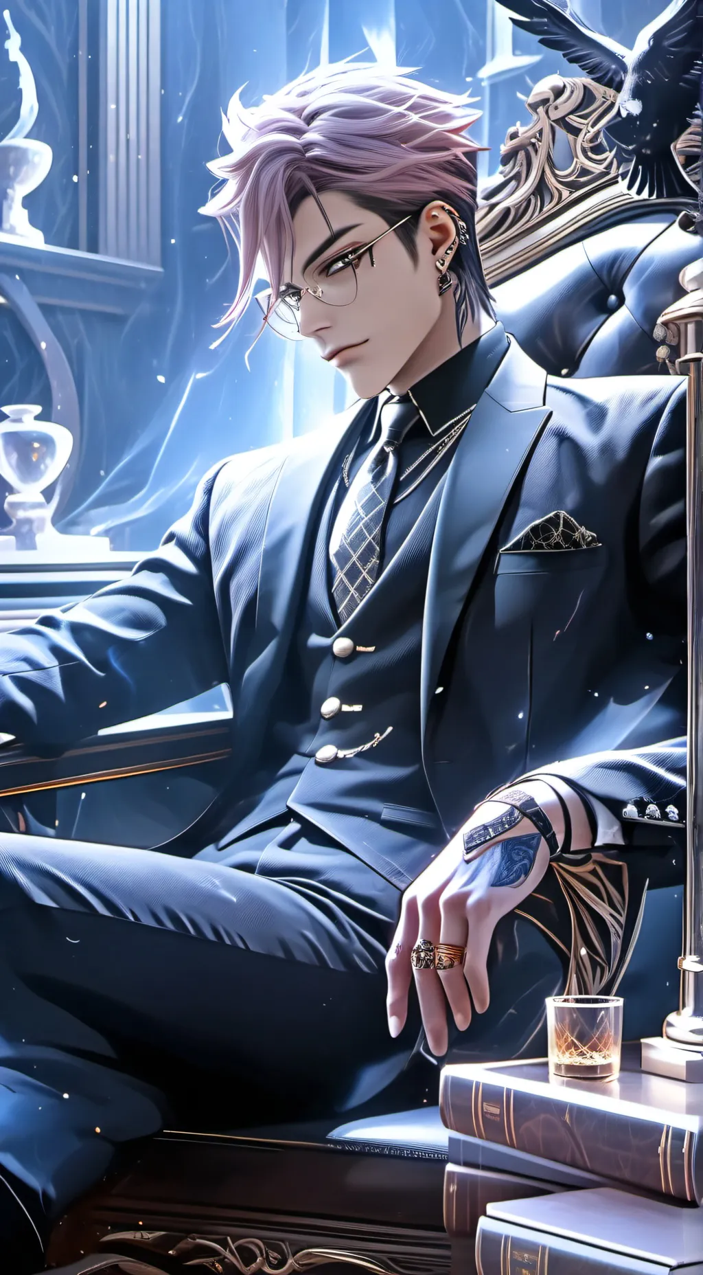 ai character: 🖤Silas Kane🖤 background