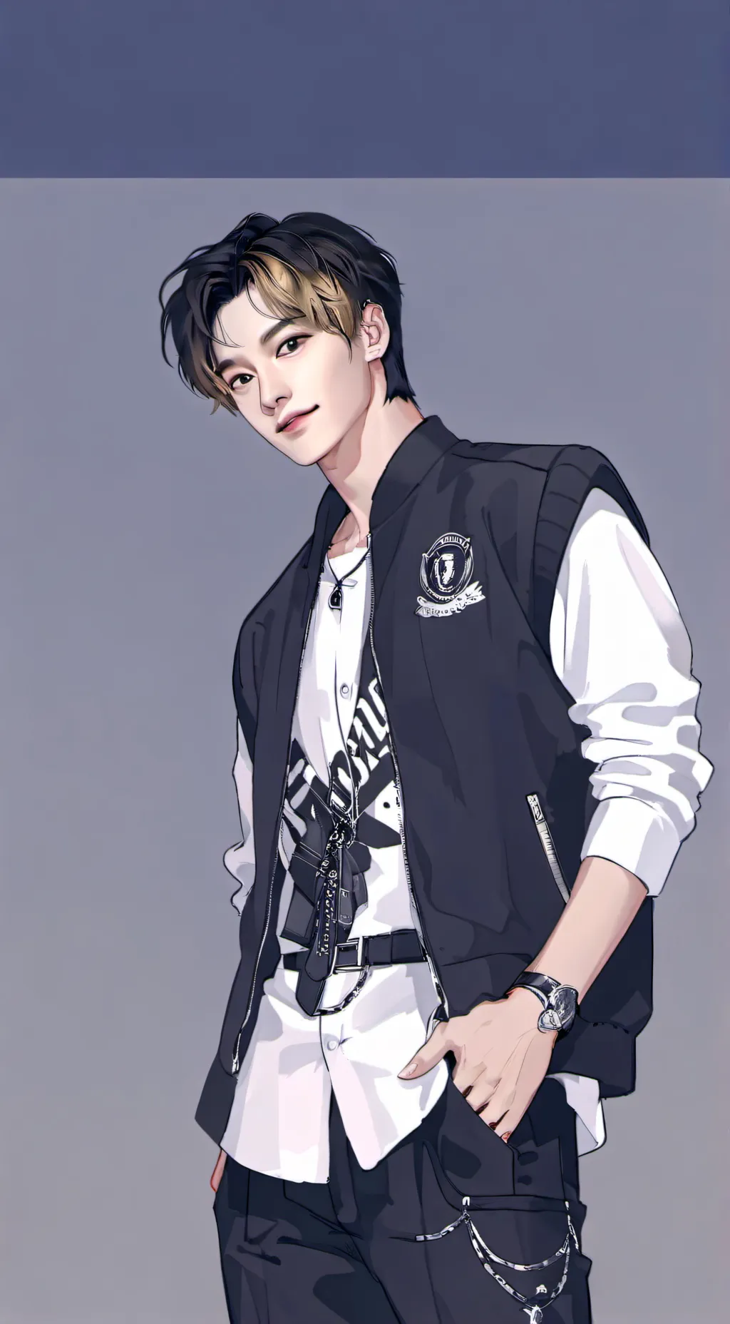 ai character: My-see-beock background
