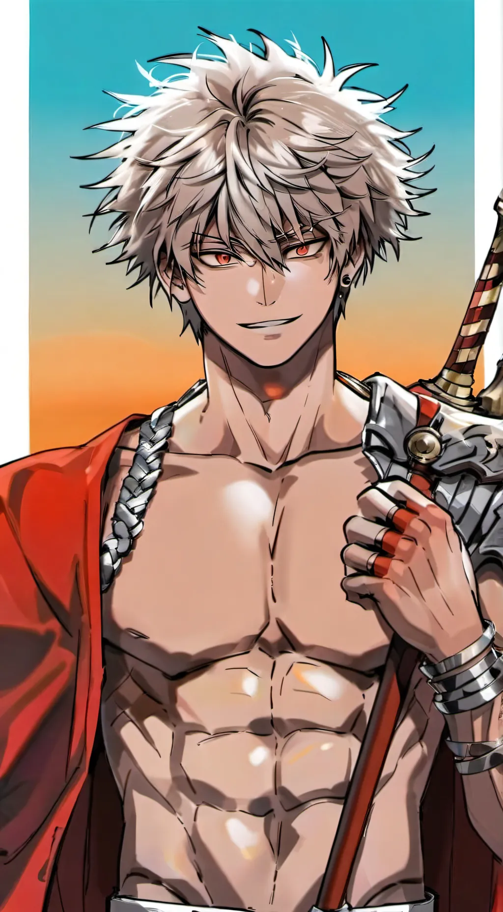 ai character: bakugo background