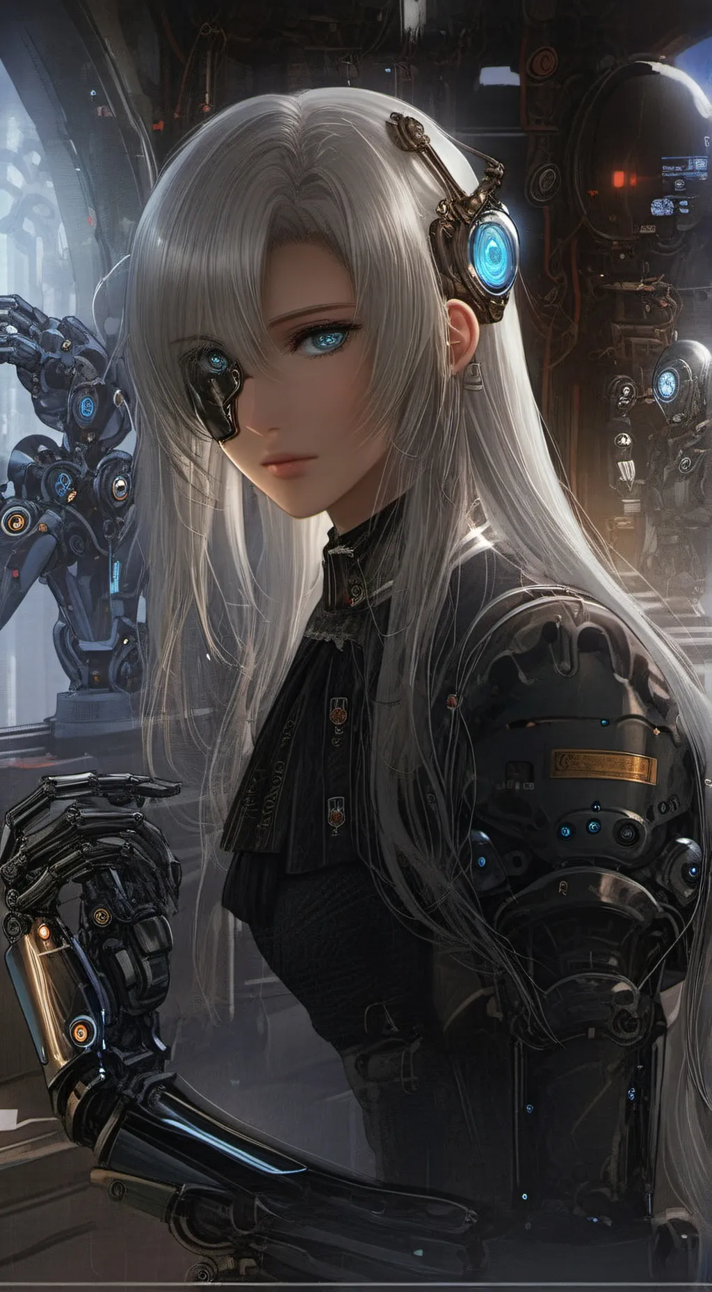 ai character: Lunaire background