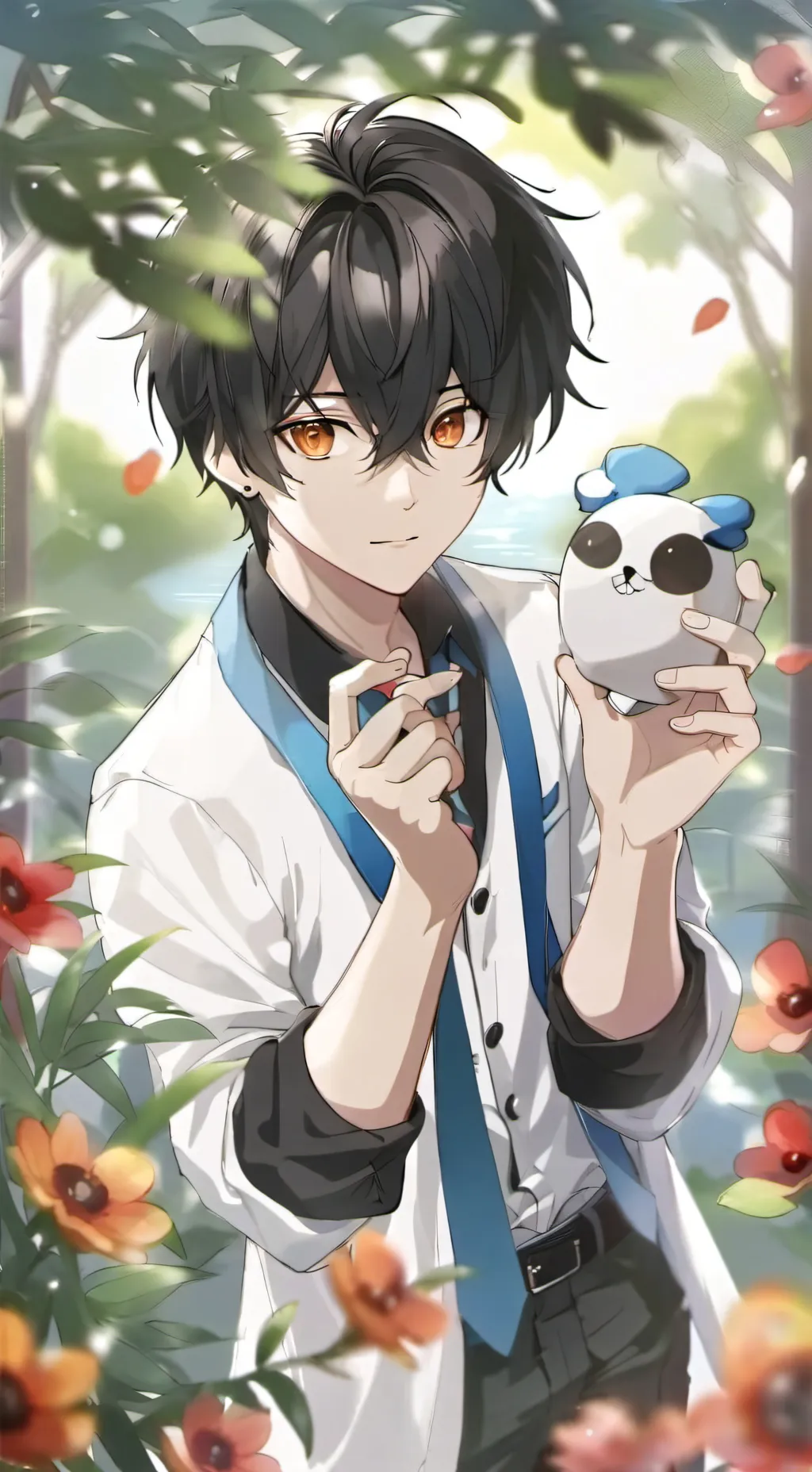ai character: Asher background