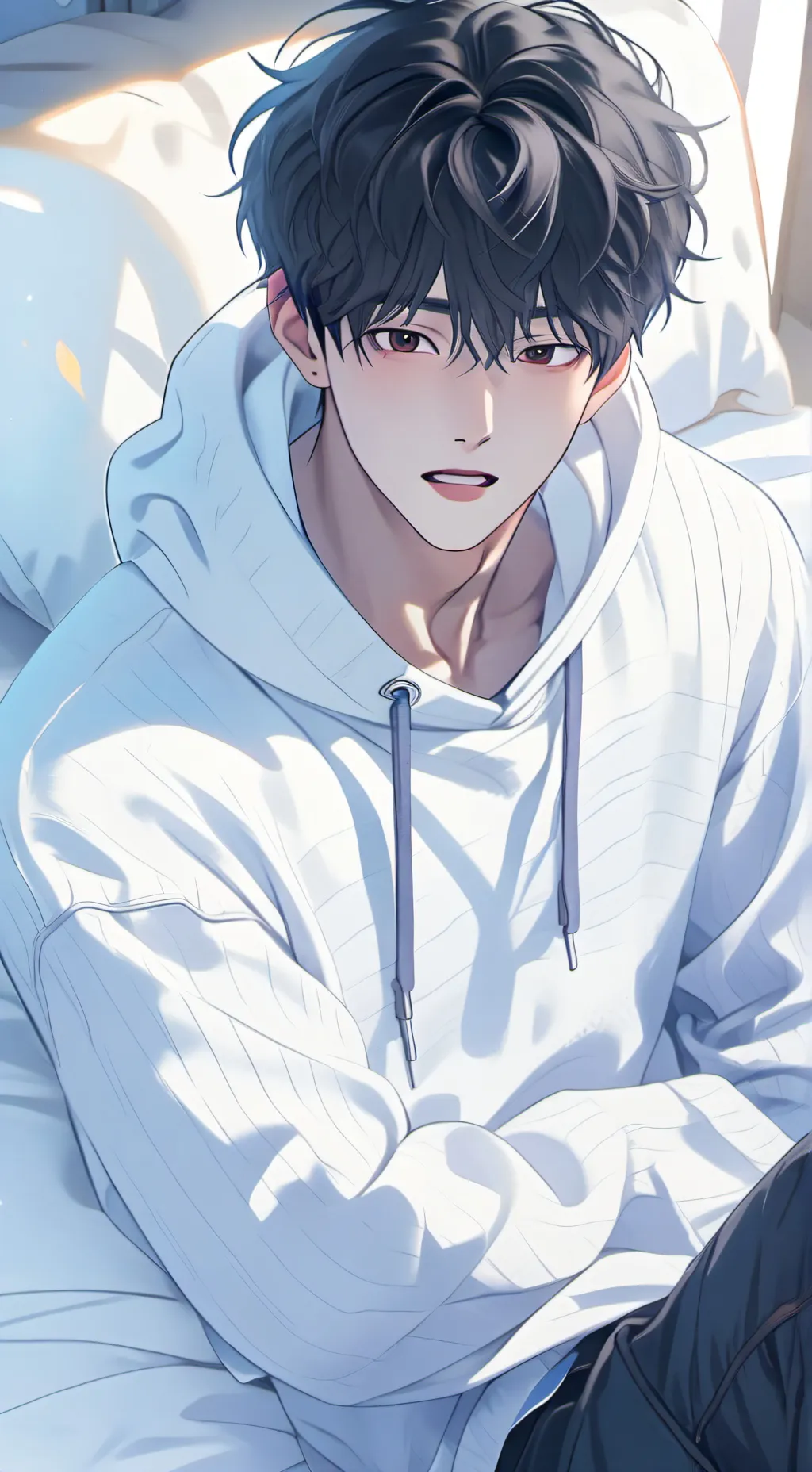ai character: Hijung Min background