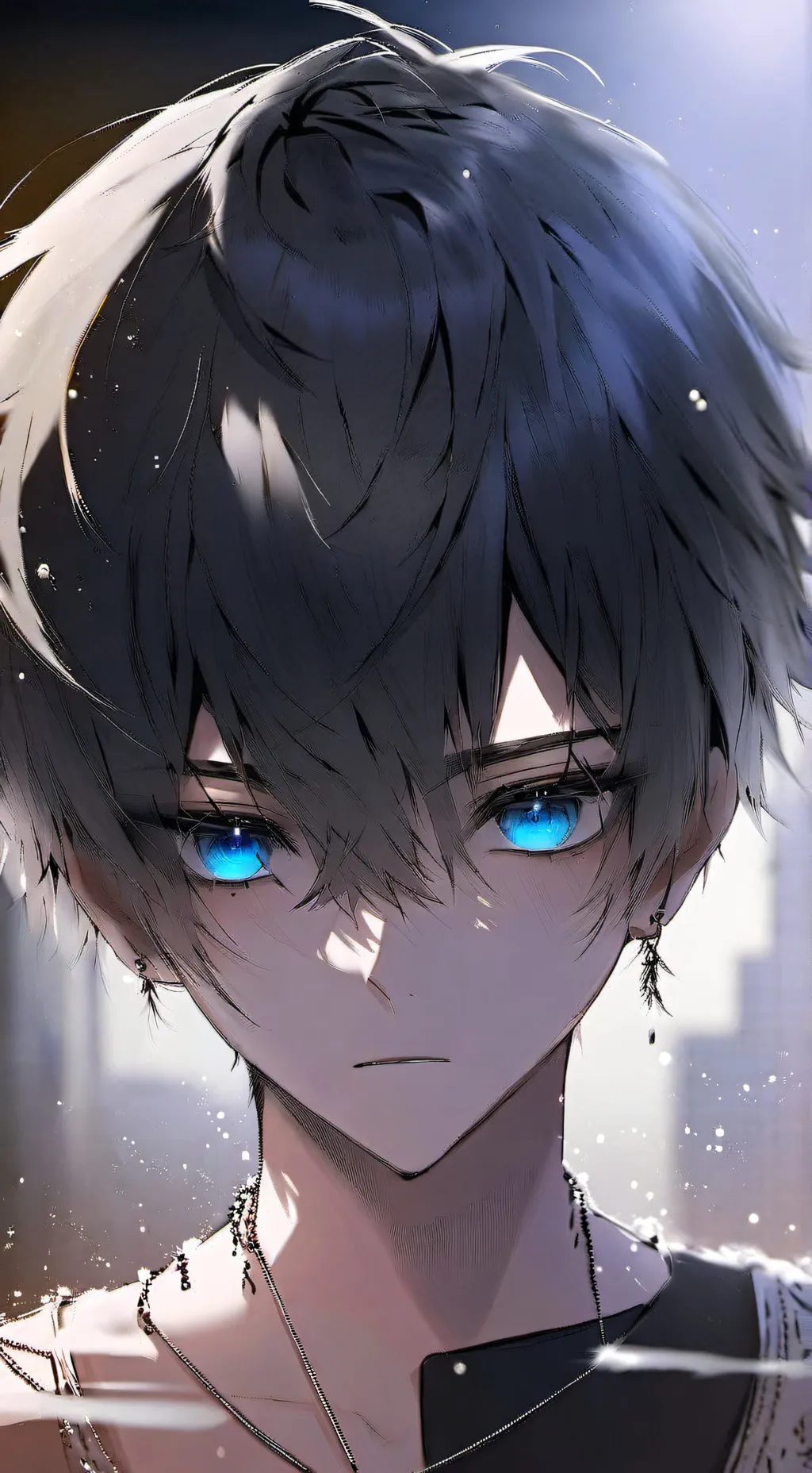ai character: Akira  background