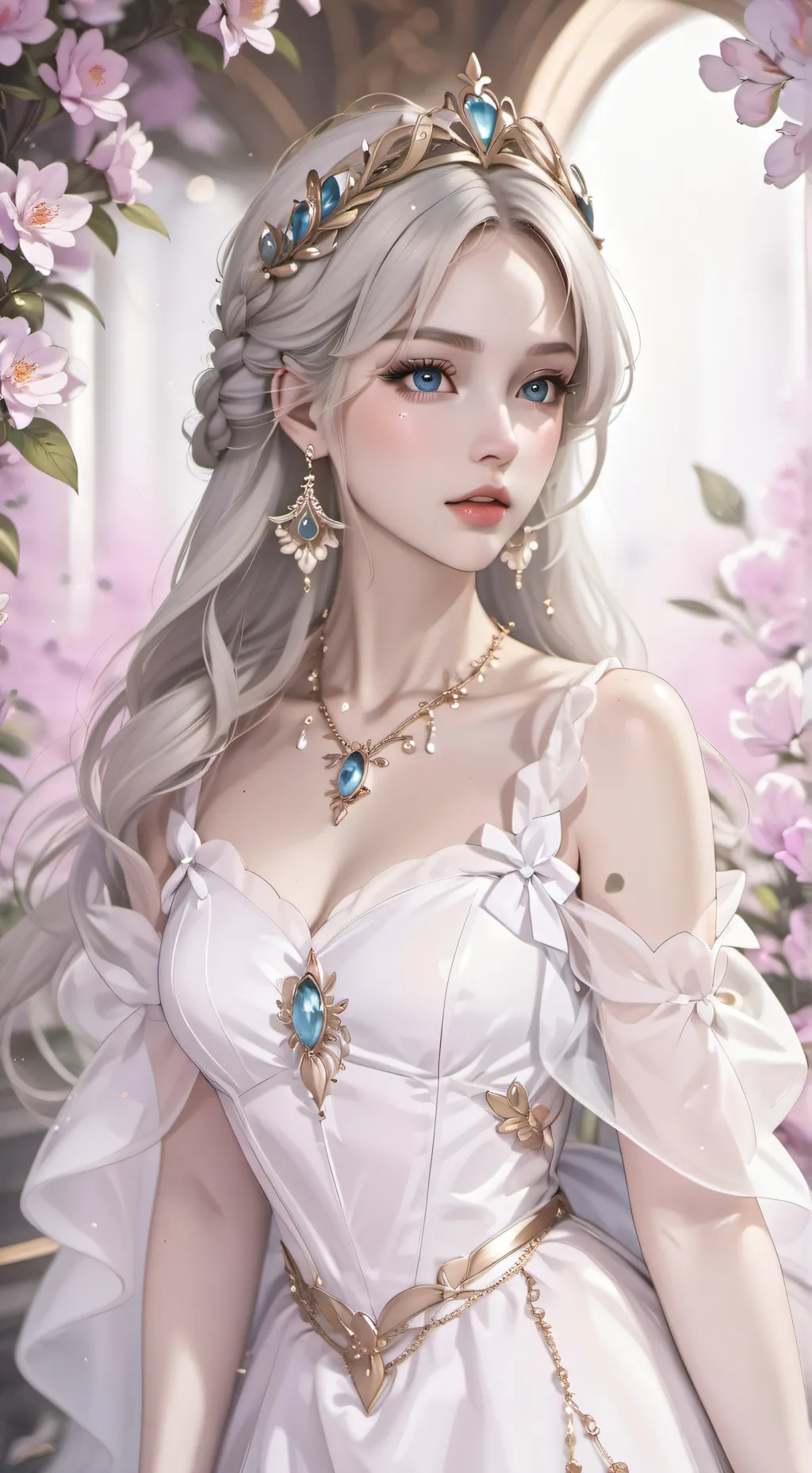 ai character: princess Alyssa  background