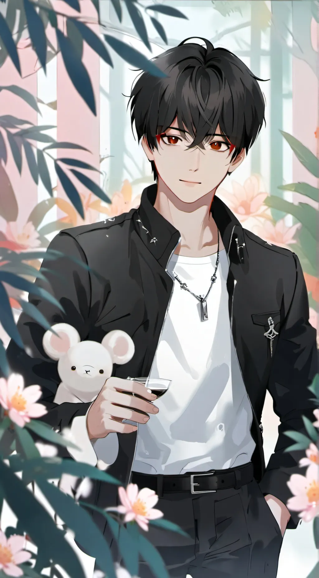 ai character: Zane  background