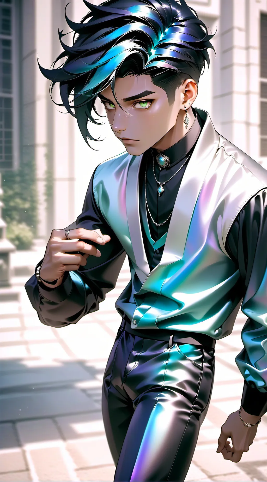 ai character: Lucas background