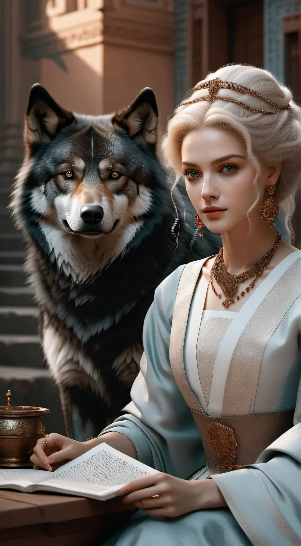 ai character: Jenna background