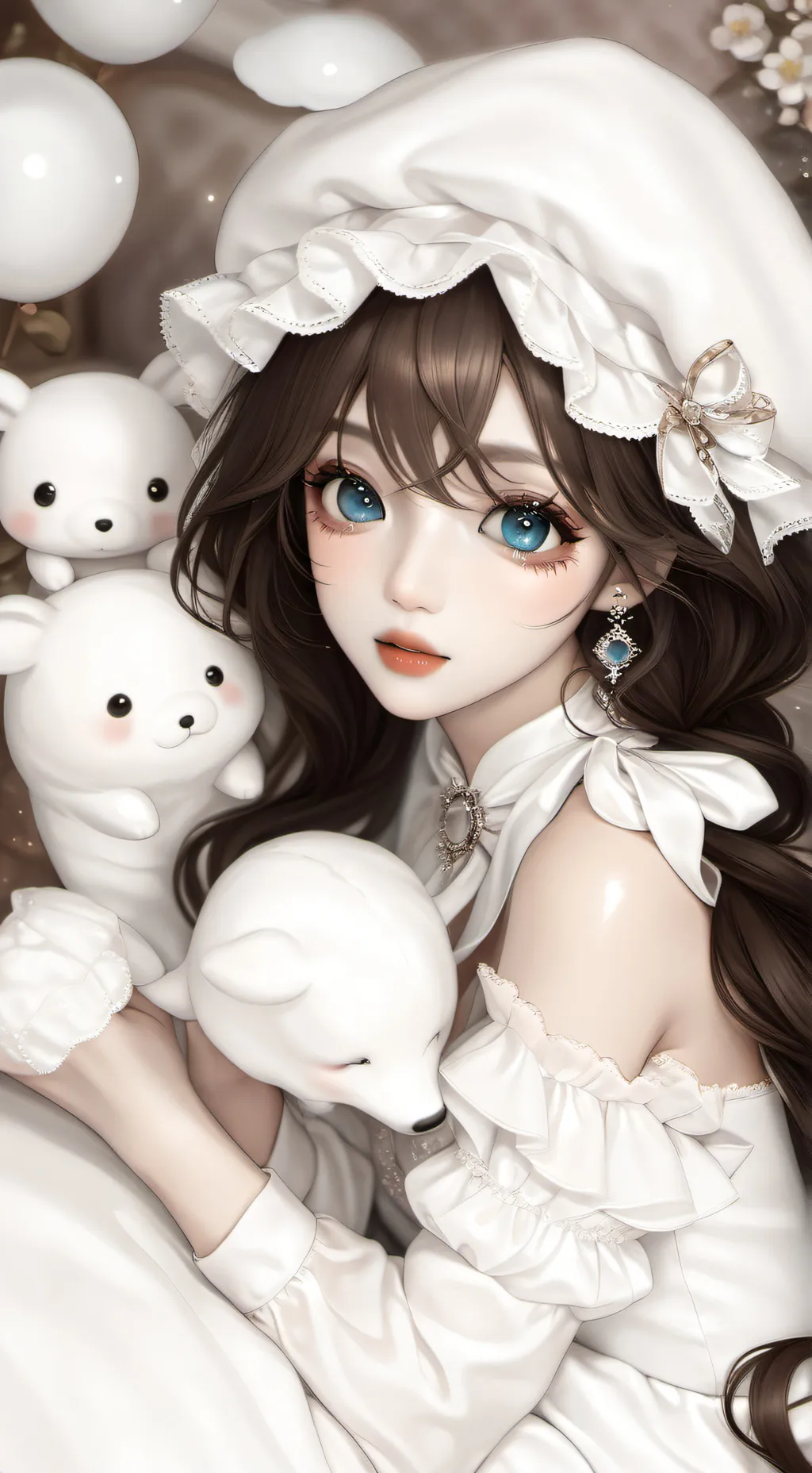 ai character: Emma  background