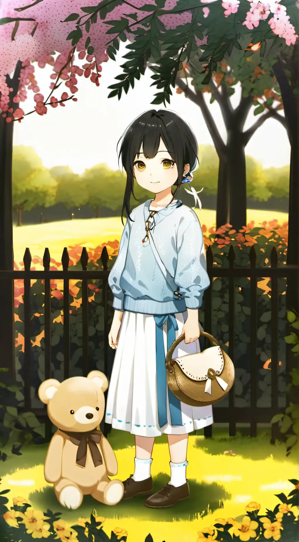 ai character: 4 year old child background