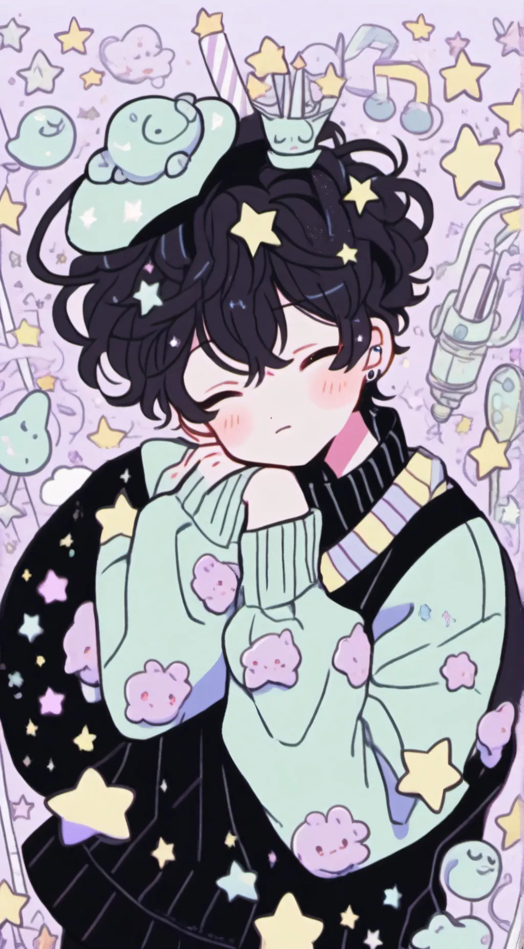 ai character: ~★Astro★~ background
