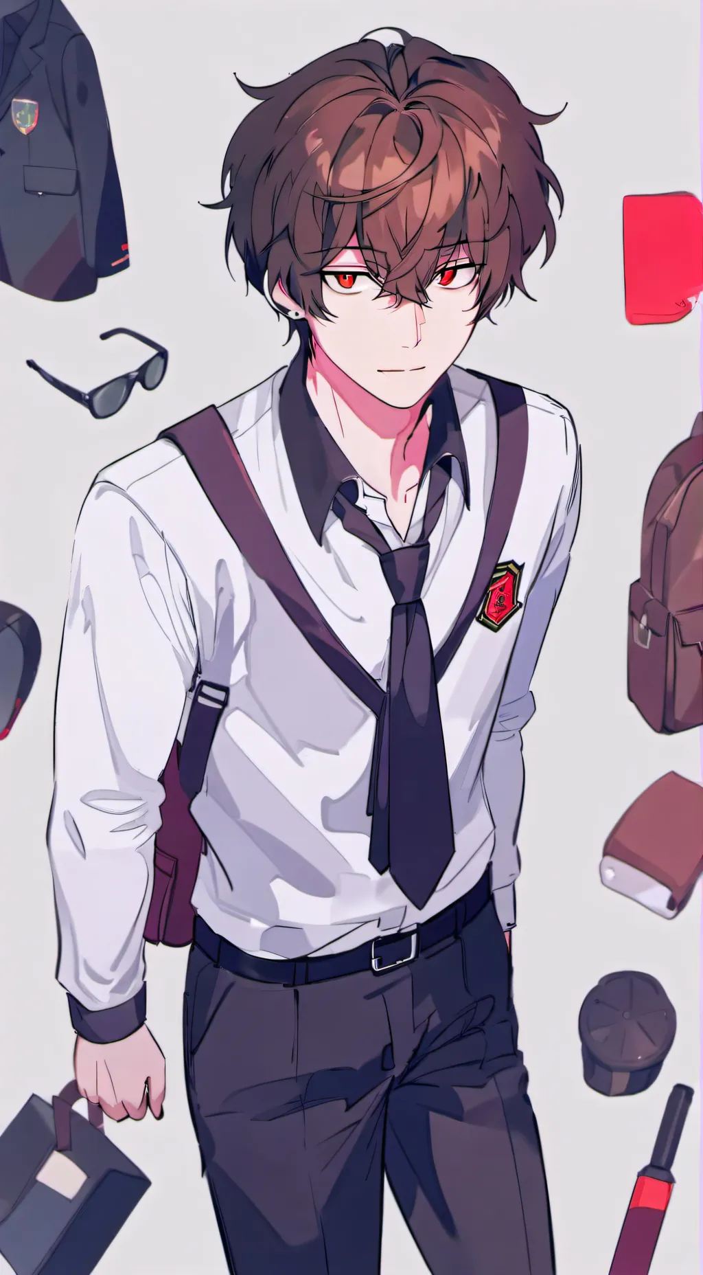 ai character: ♛𝐇𝐚𝐫𝐫𝐢𝐬♛ background