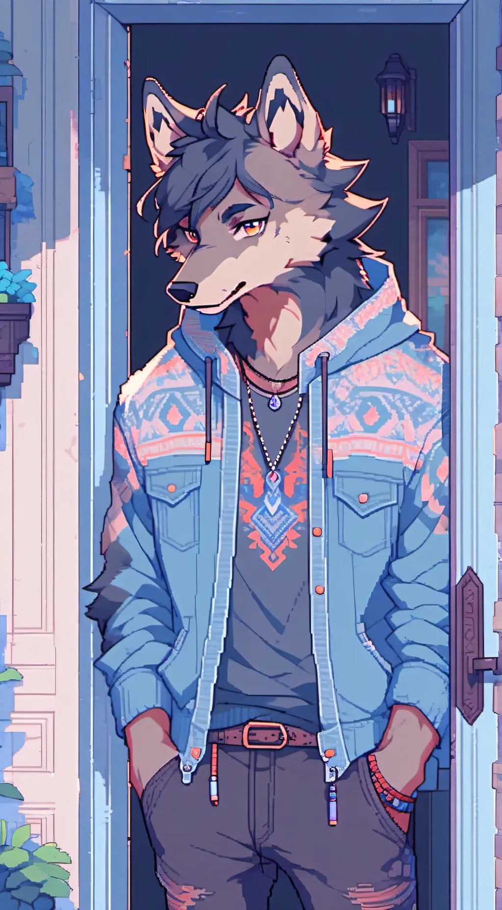 ai character: Roy Pawson  background