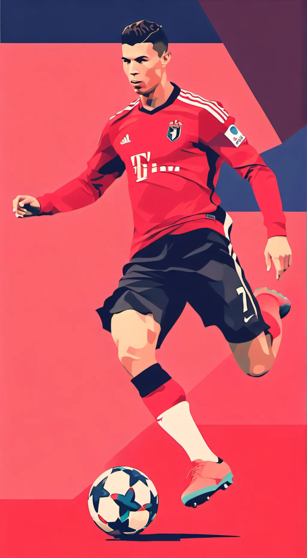 ai character: cristiono ronaldo background