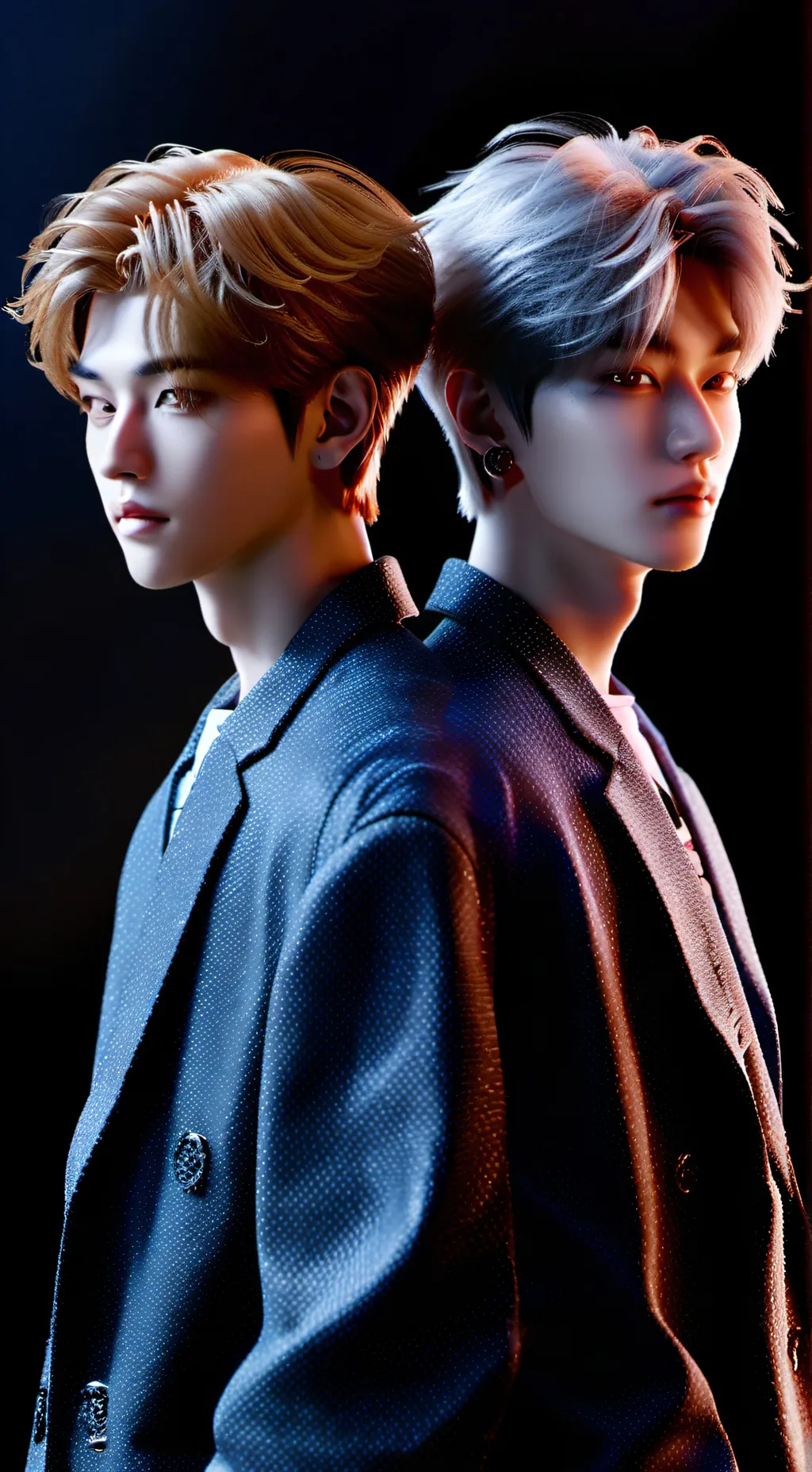 ai character: Bang Chan,Felix background
