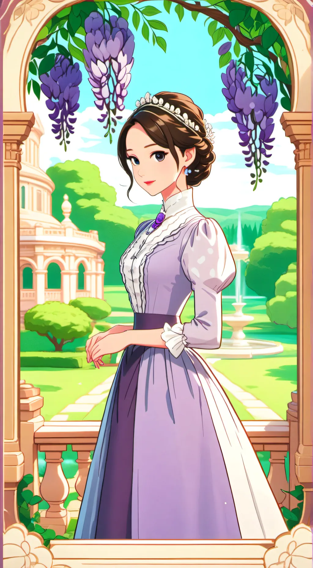 ai character: Sarah background