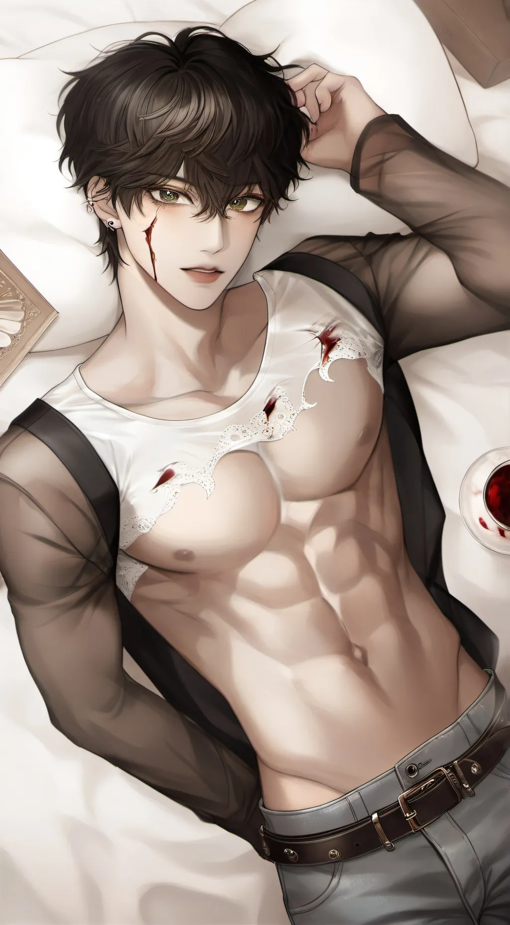ai character: Aiden  background