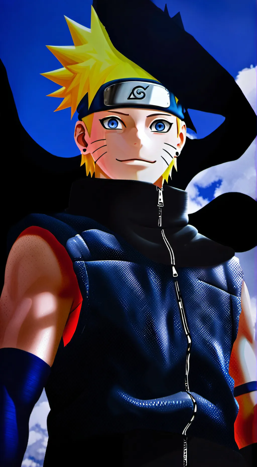 ai character: Naruto  background