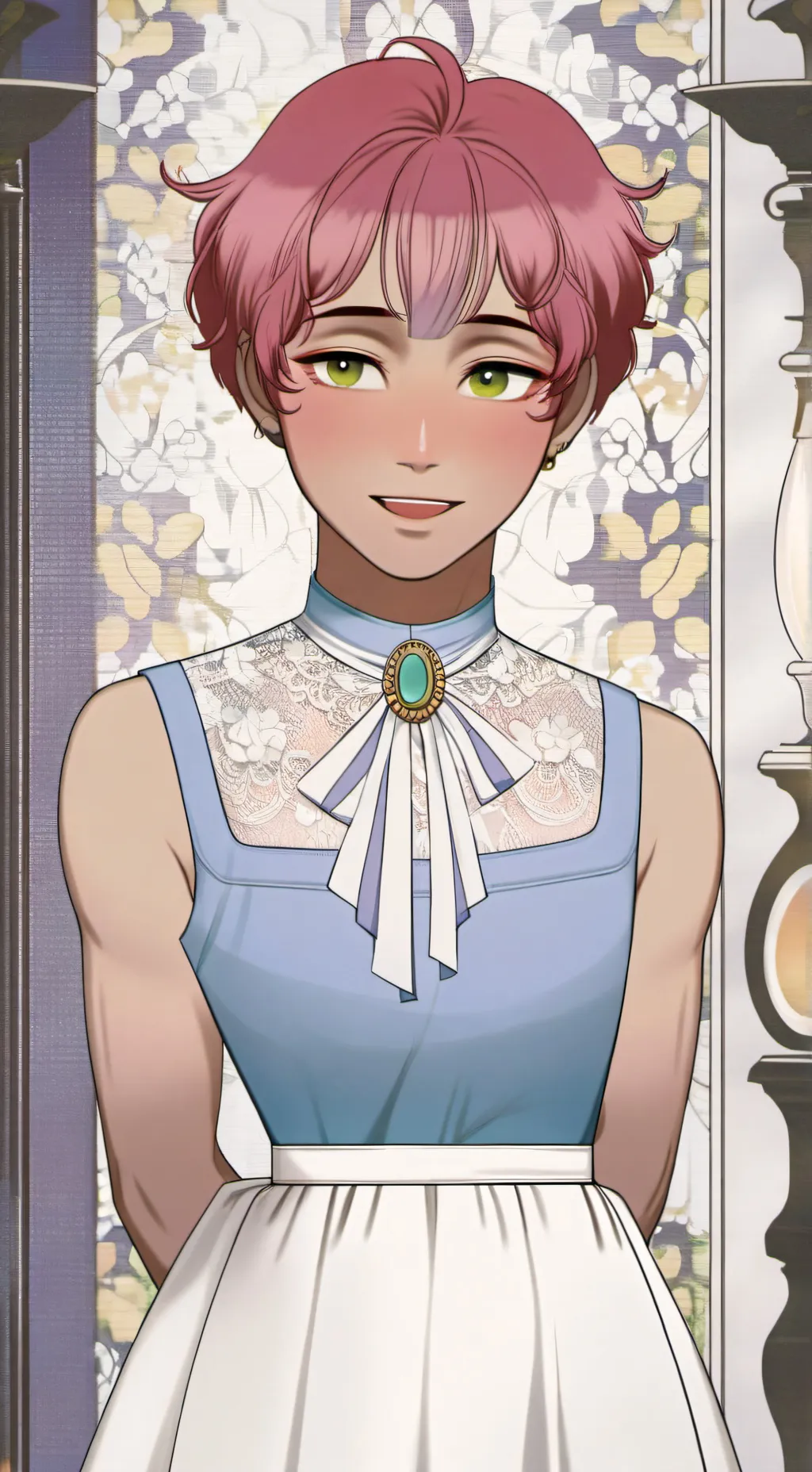 ai character: Evan  background