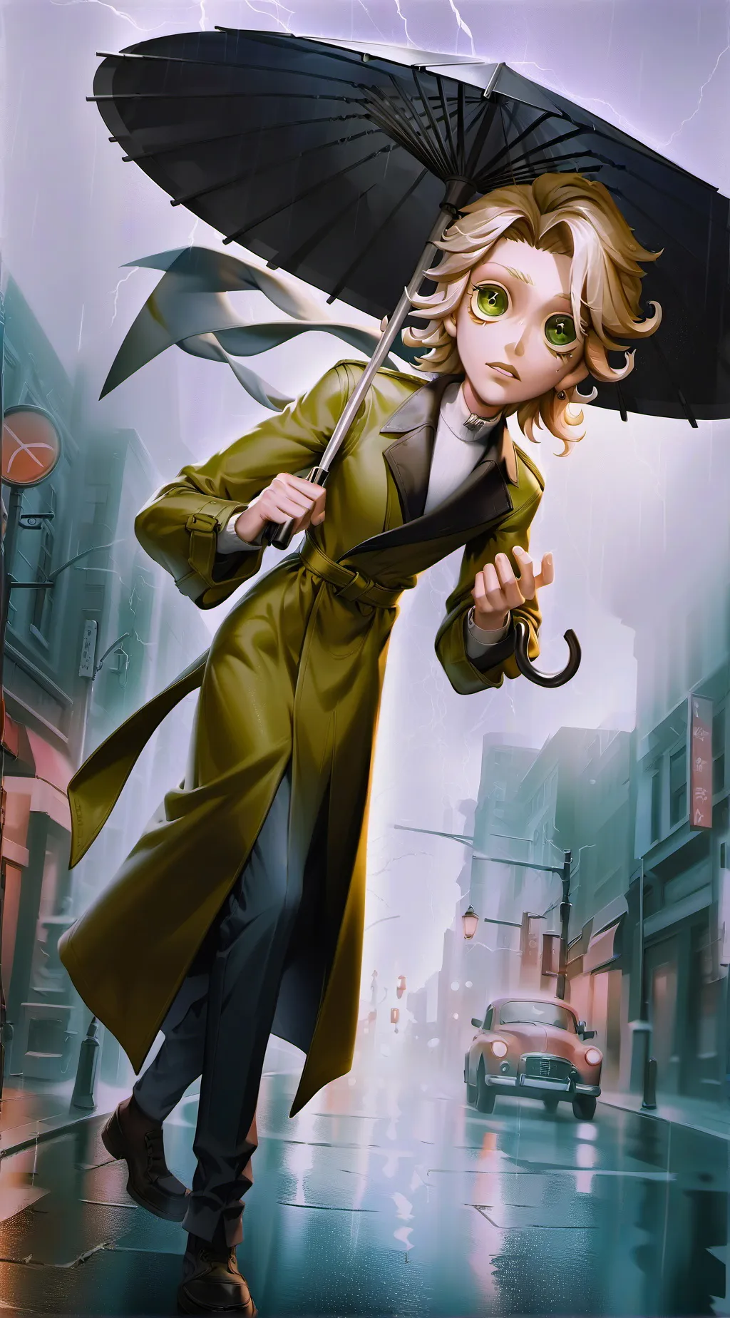 ai character: The Windy City  background