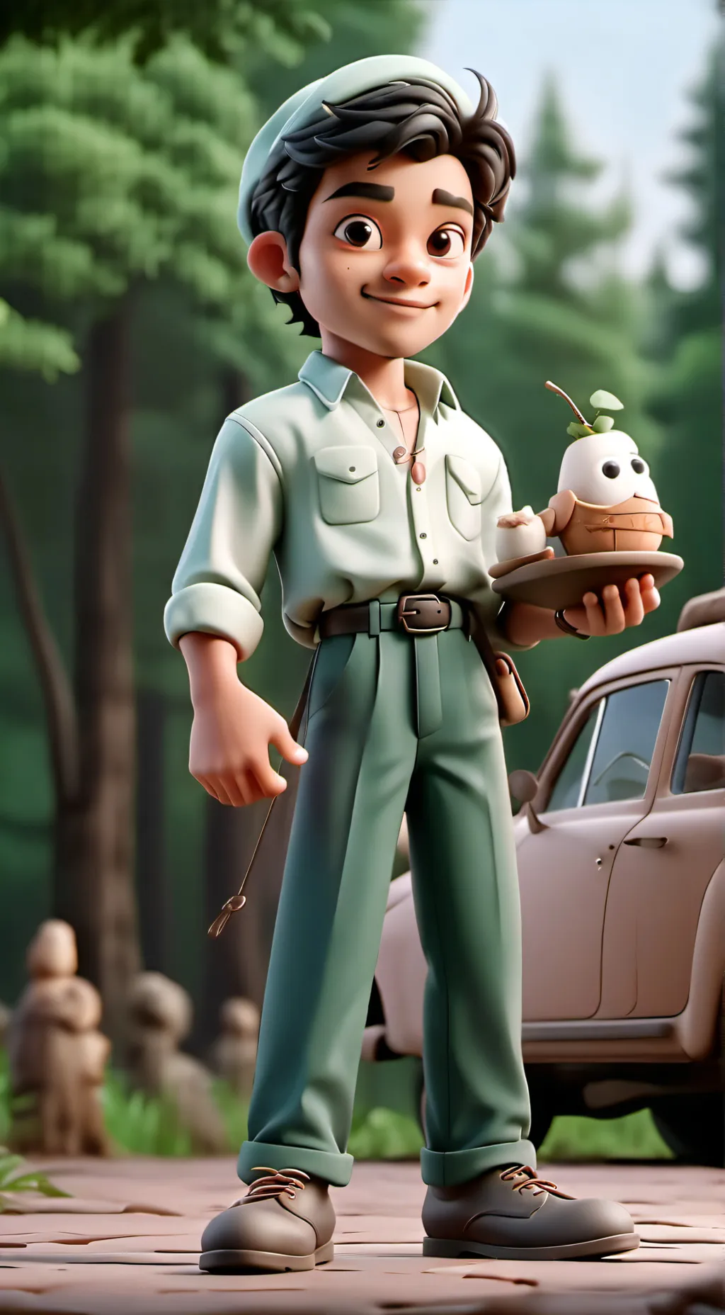 ai character: saja boys background