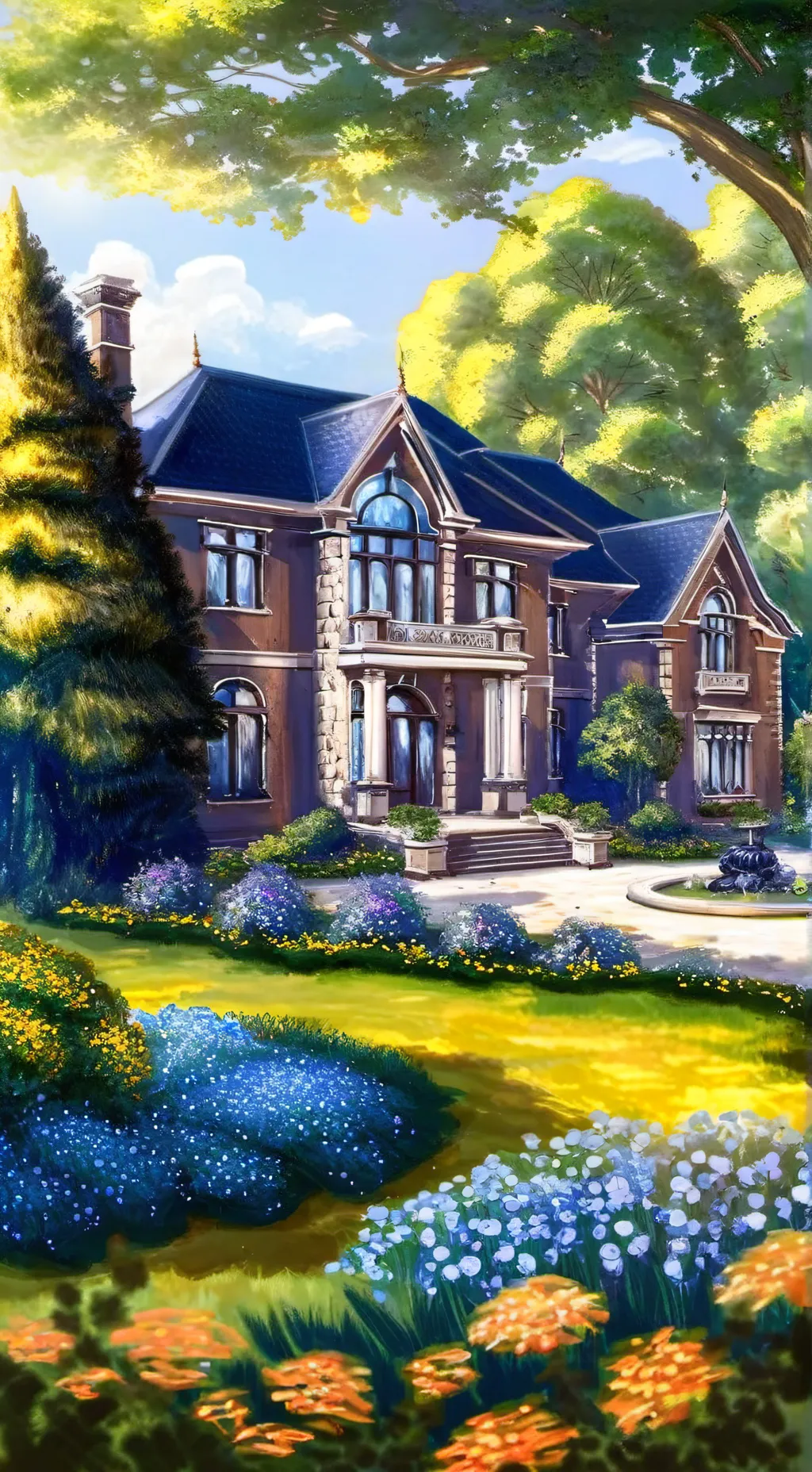 ai character: CH parents  background