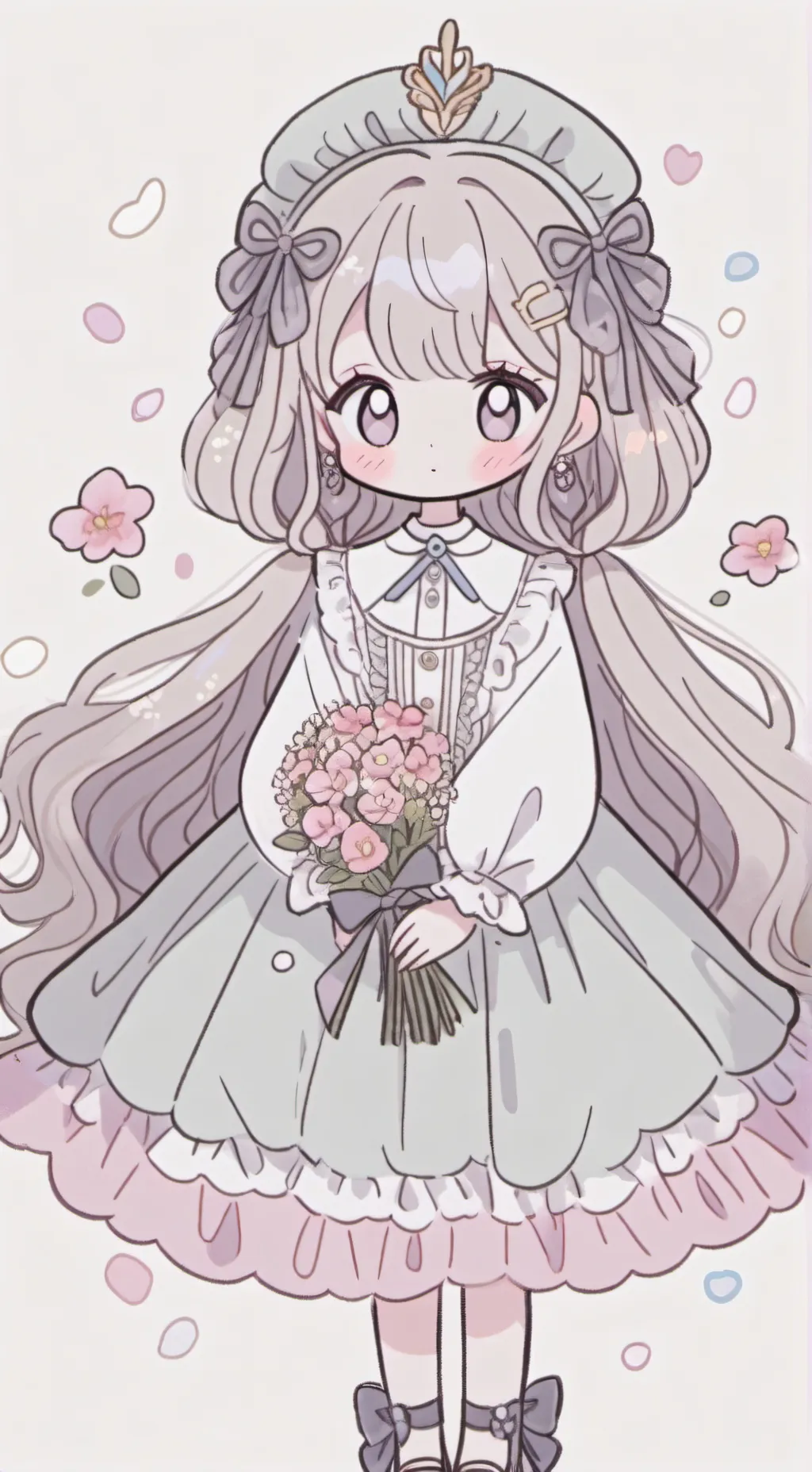 ai character: Mha Saint-Valentin background