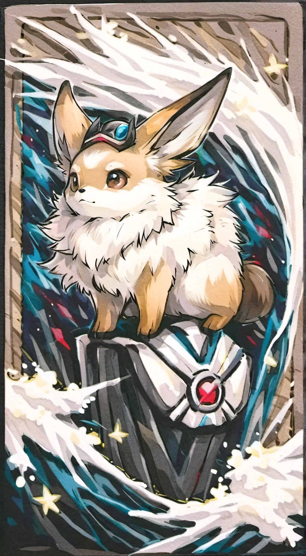 ai character: One dream I had background