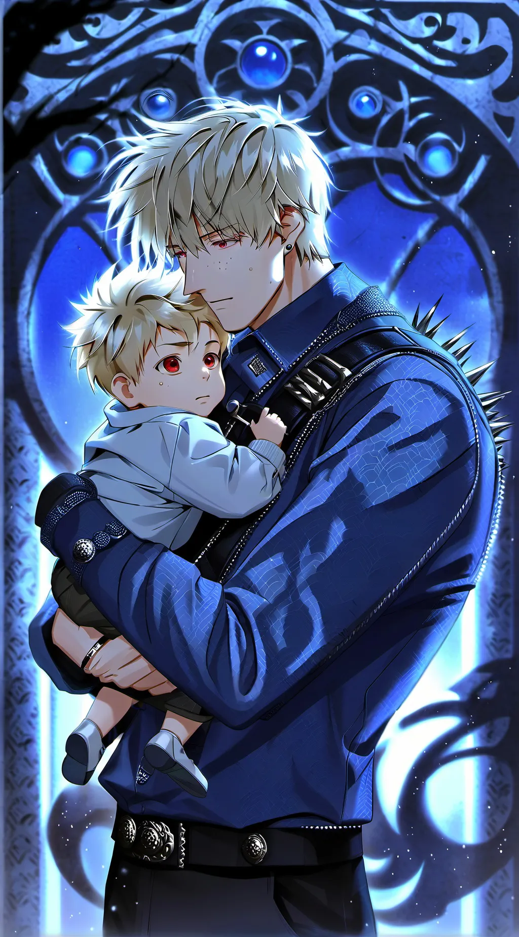 ai character: Katsuki Bakugo  background