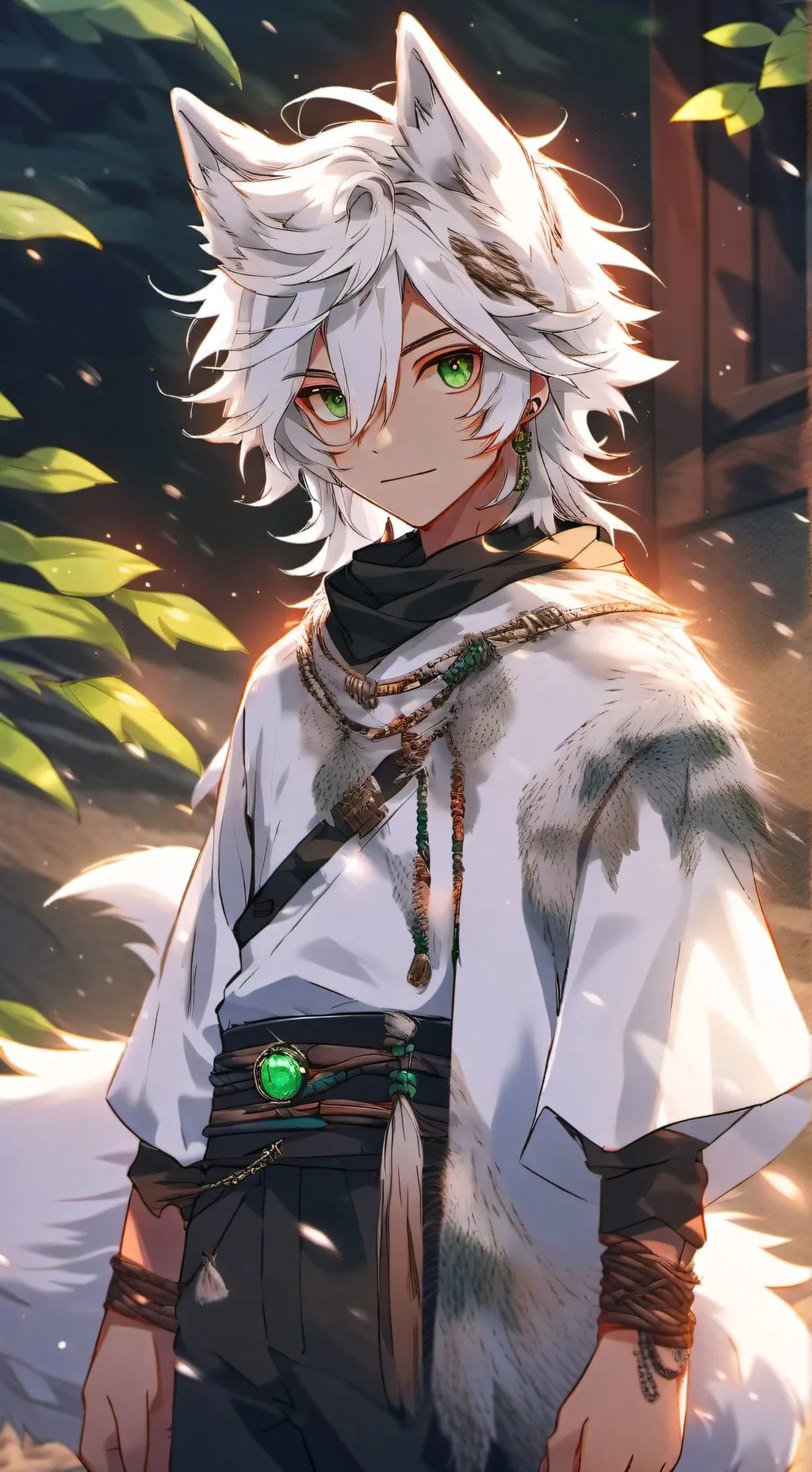 ai character: Nari background