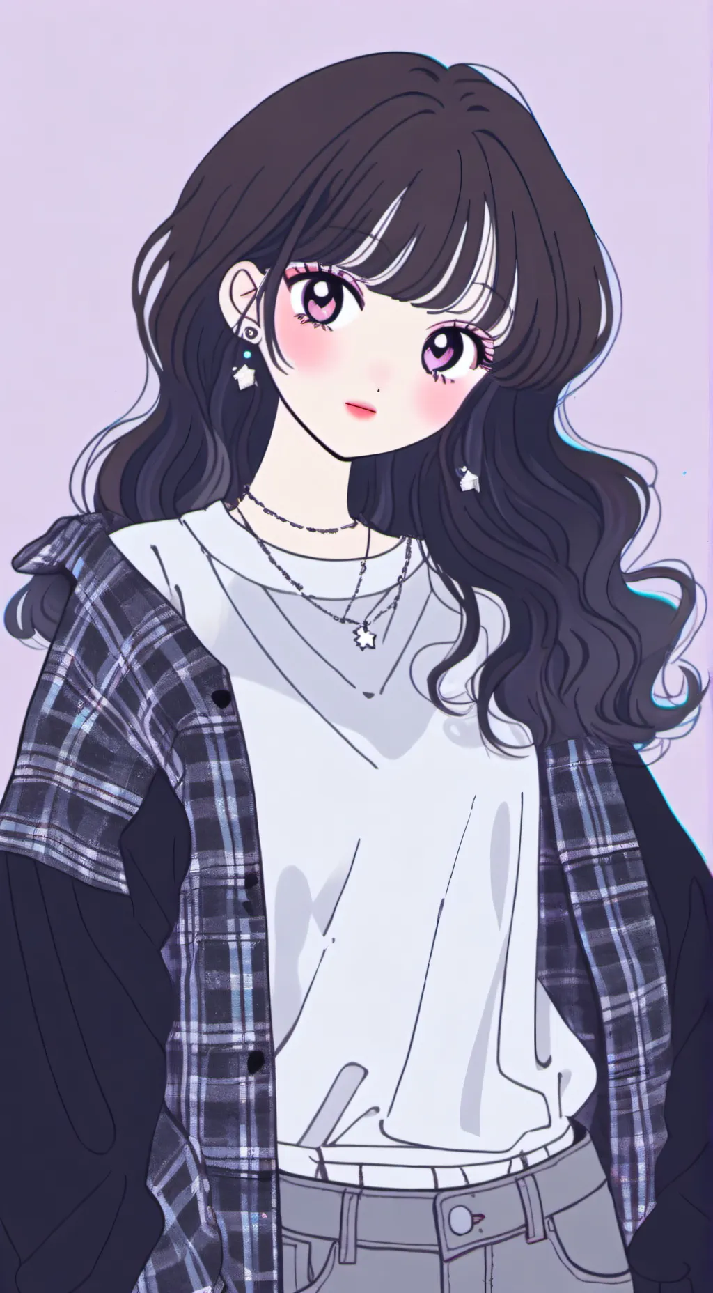 ai character: Lunar background