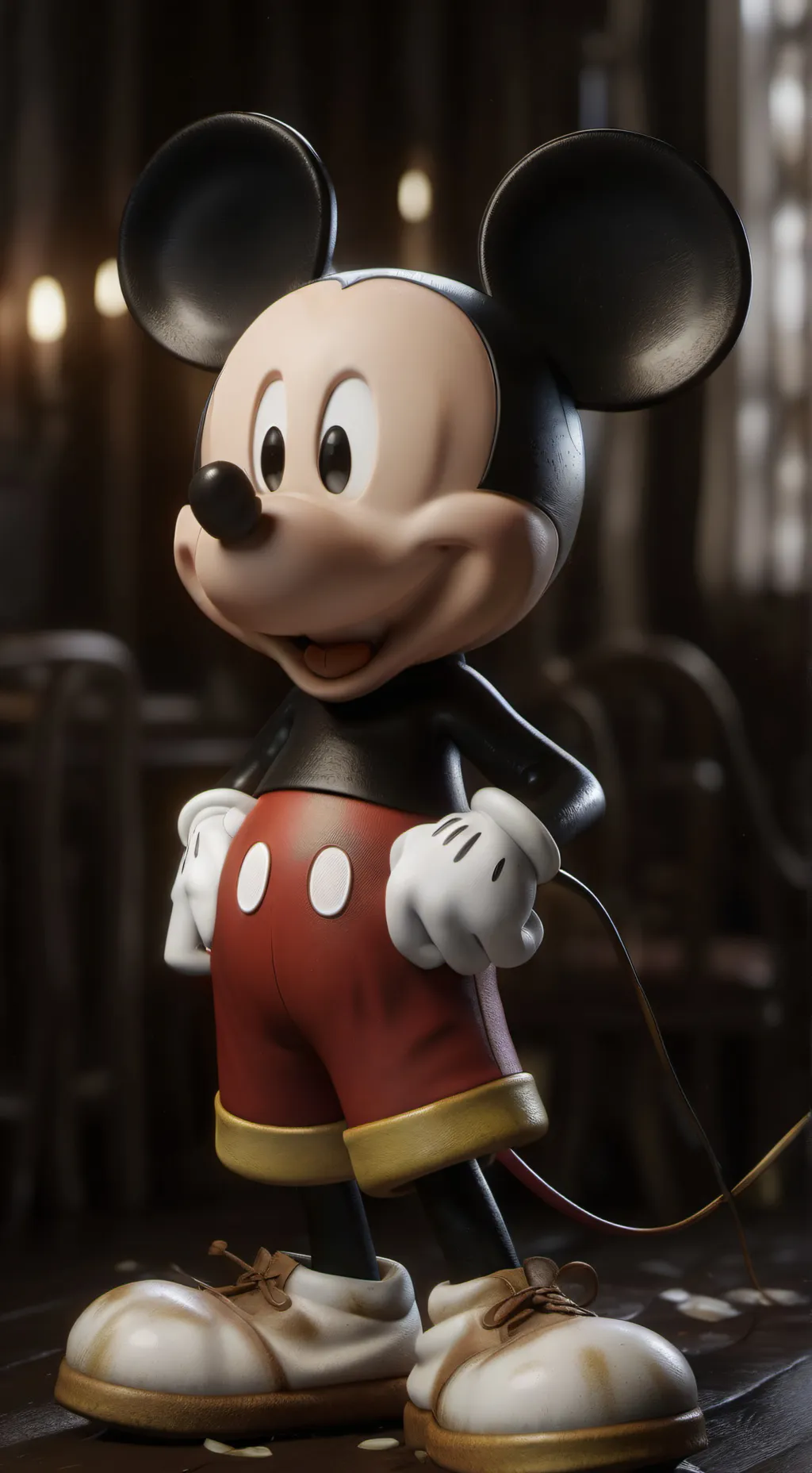 ai character: Mickey show sg background