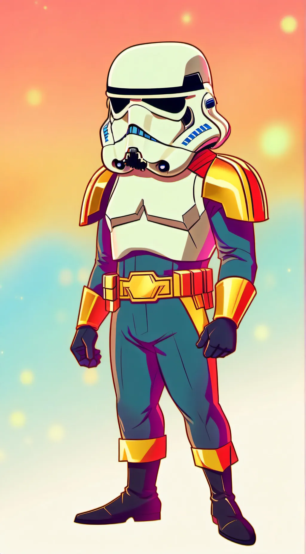 ai character: The ray background