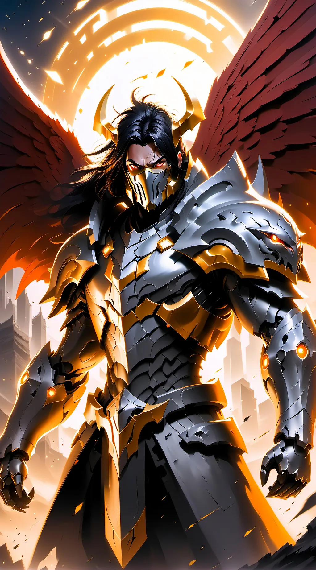 ai character: Solaran background
