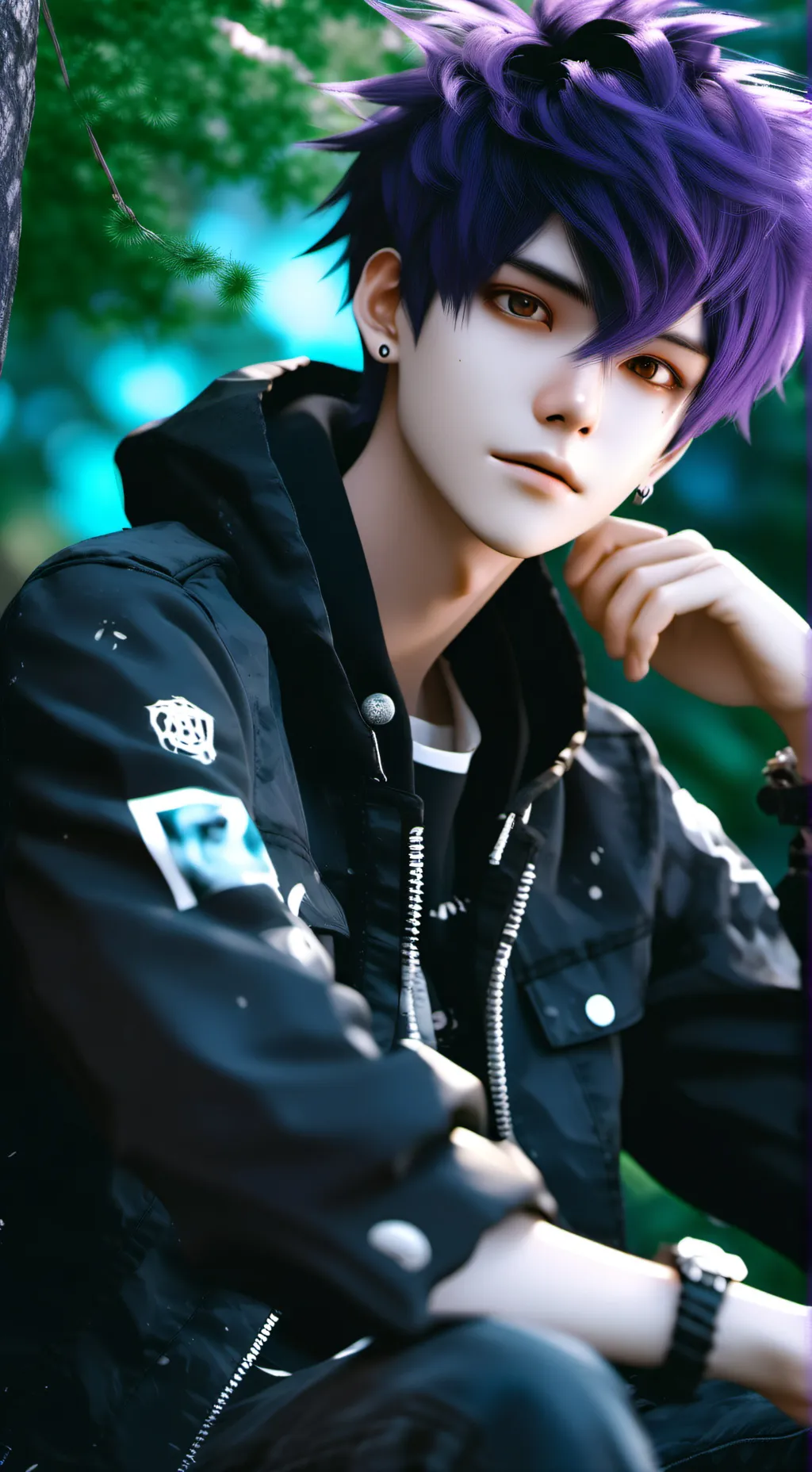 ai character: Bradley background