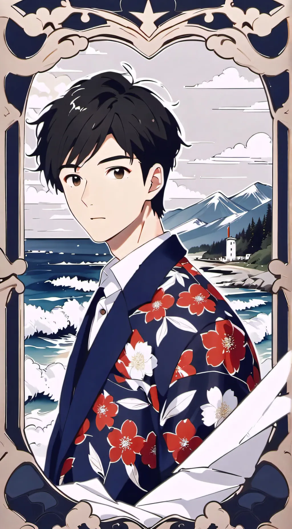 ai character: Antonio  background