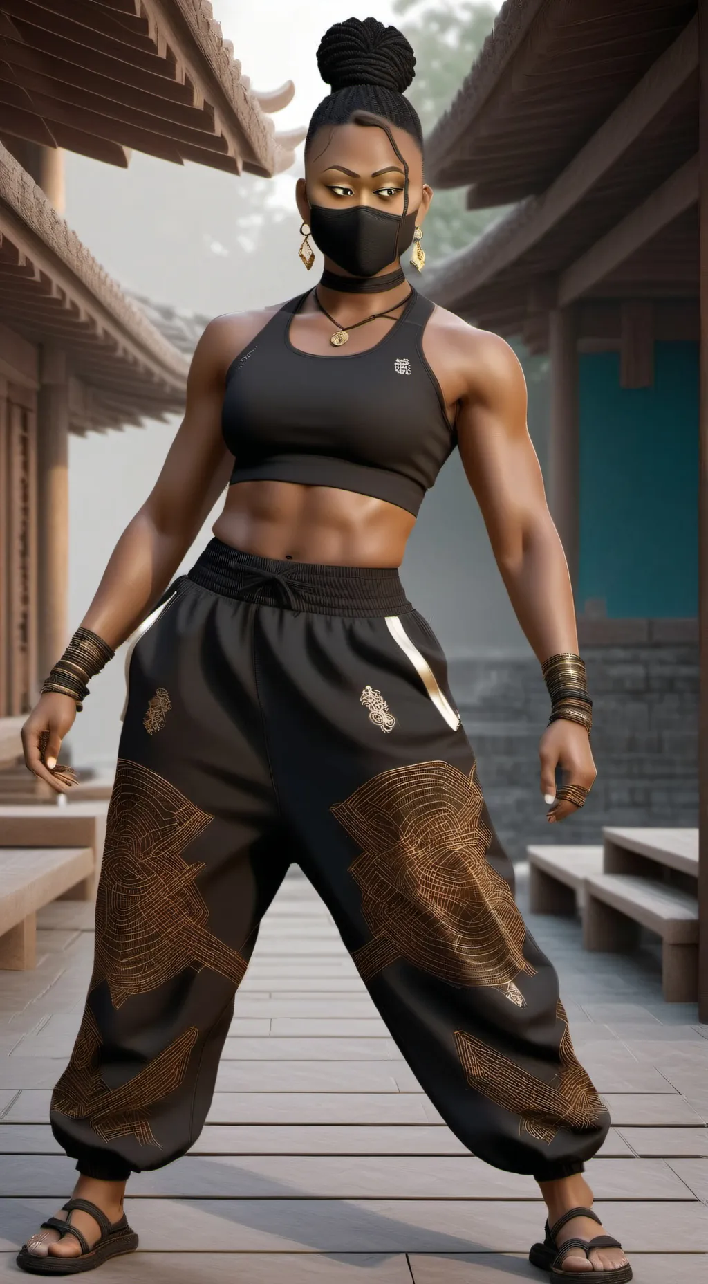 ai character: Namira  background