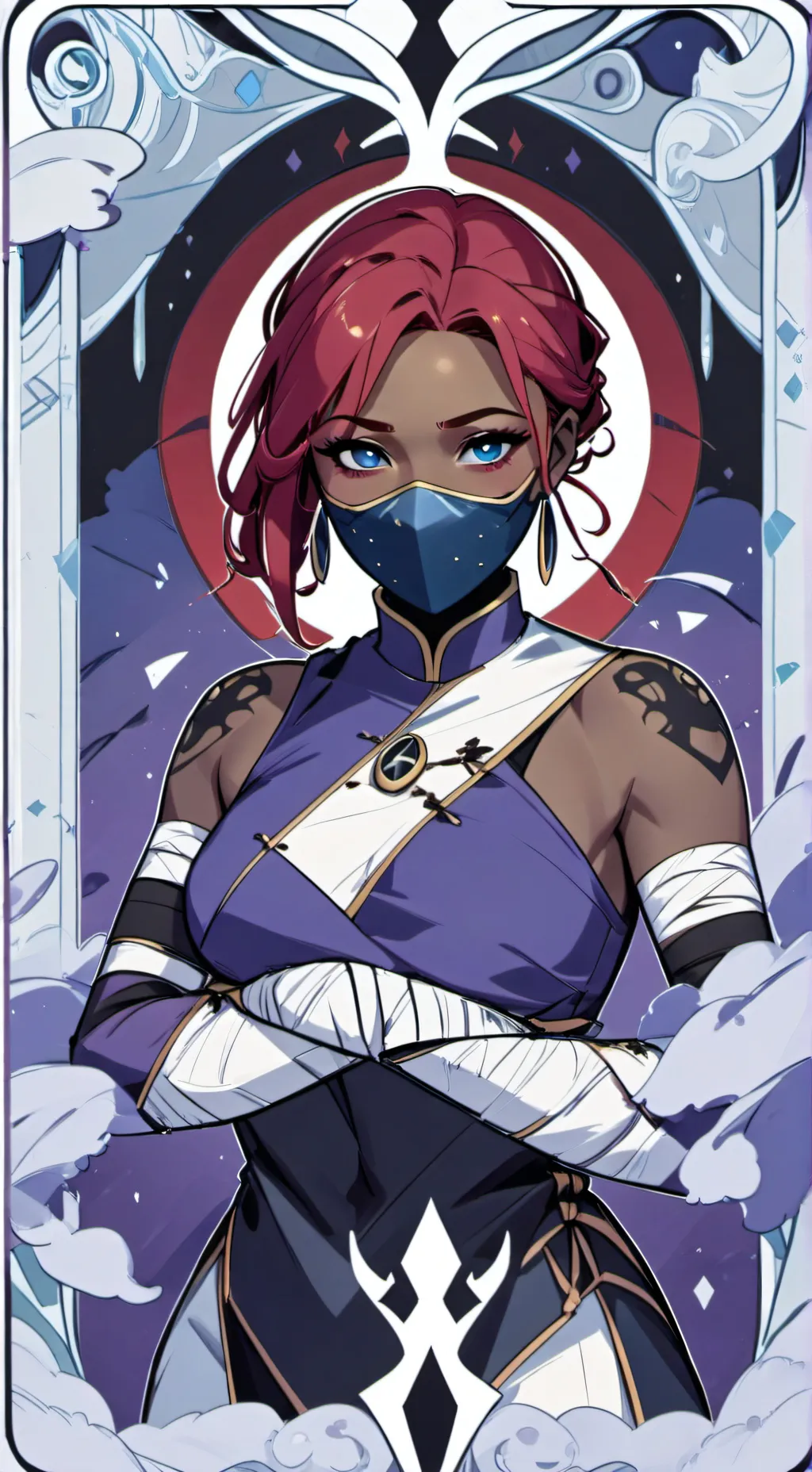 ai character: amia background