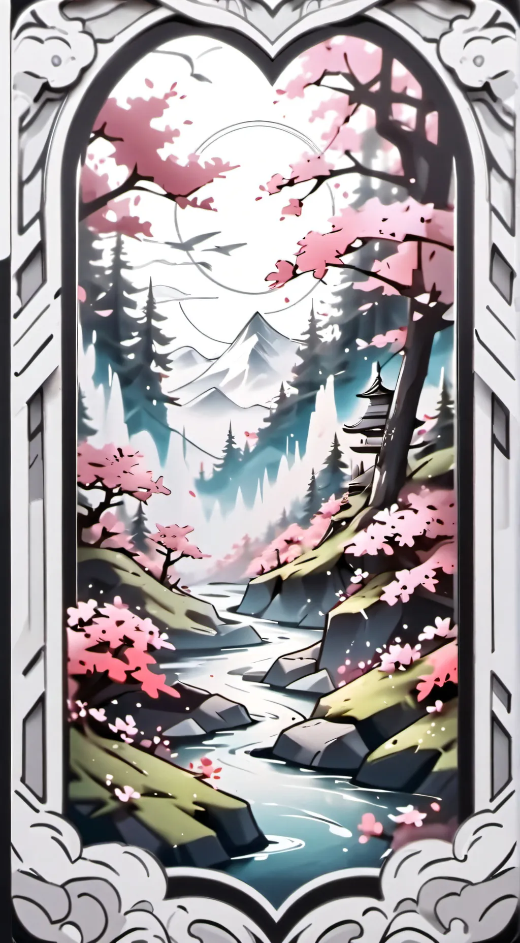 ai character: Семья background