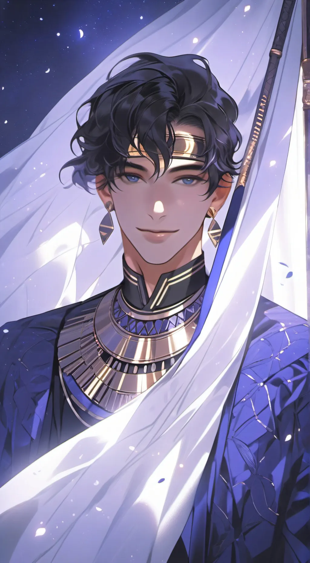 ai character: Anubis background