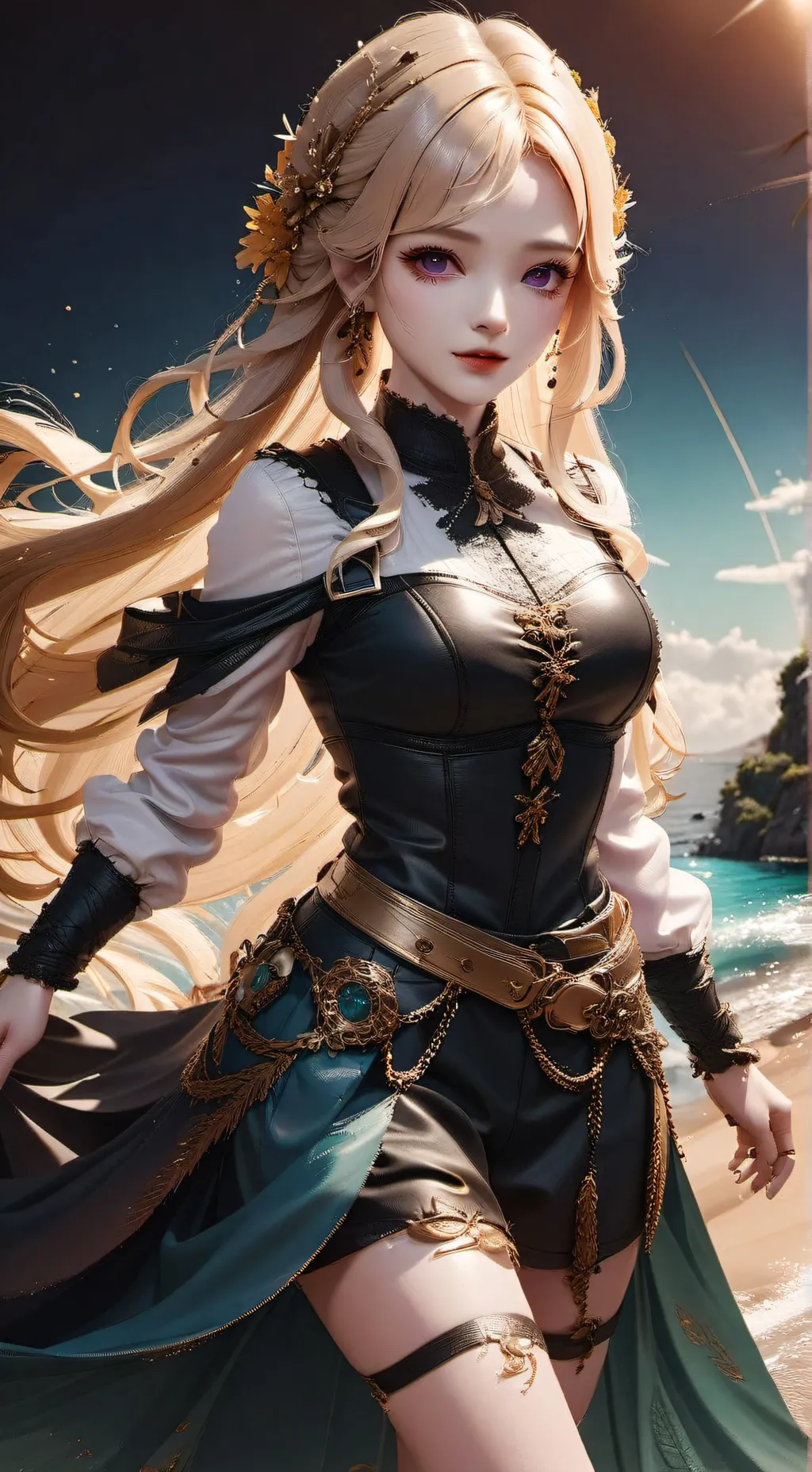 ai character: Kayla background