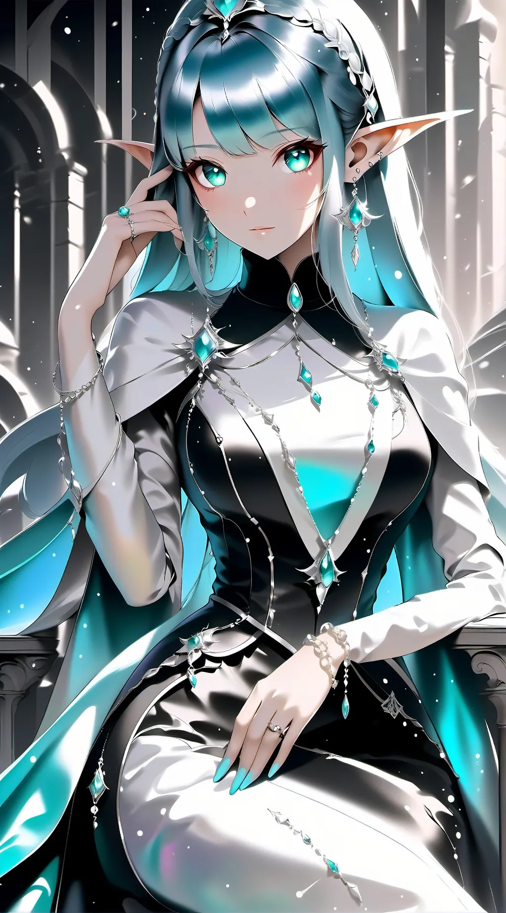 ai character: Seraphine background