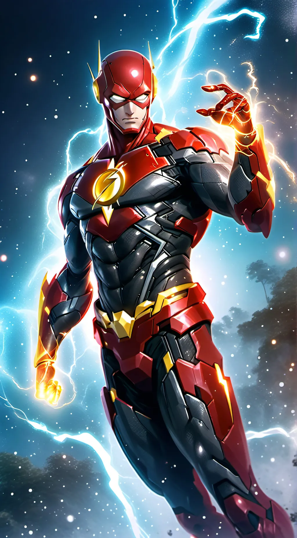 ai character: Flash  background