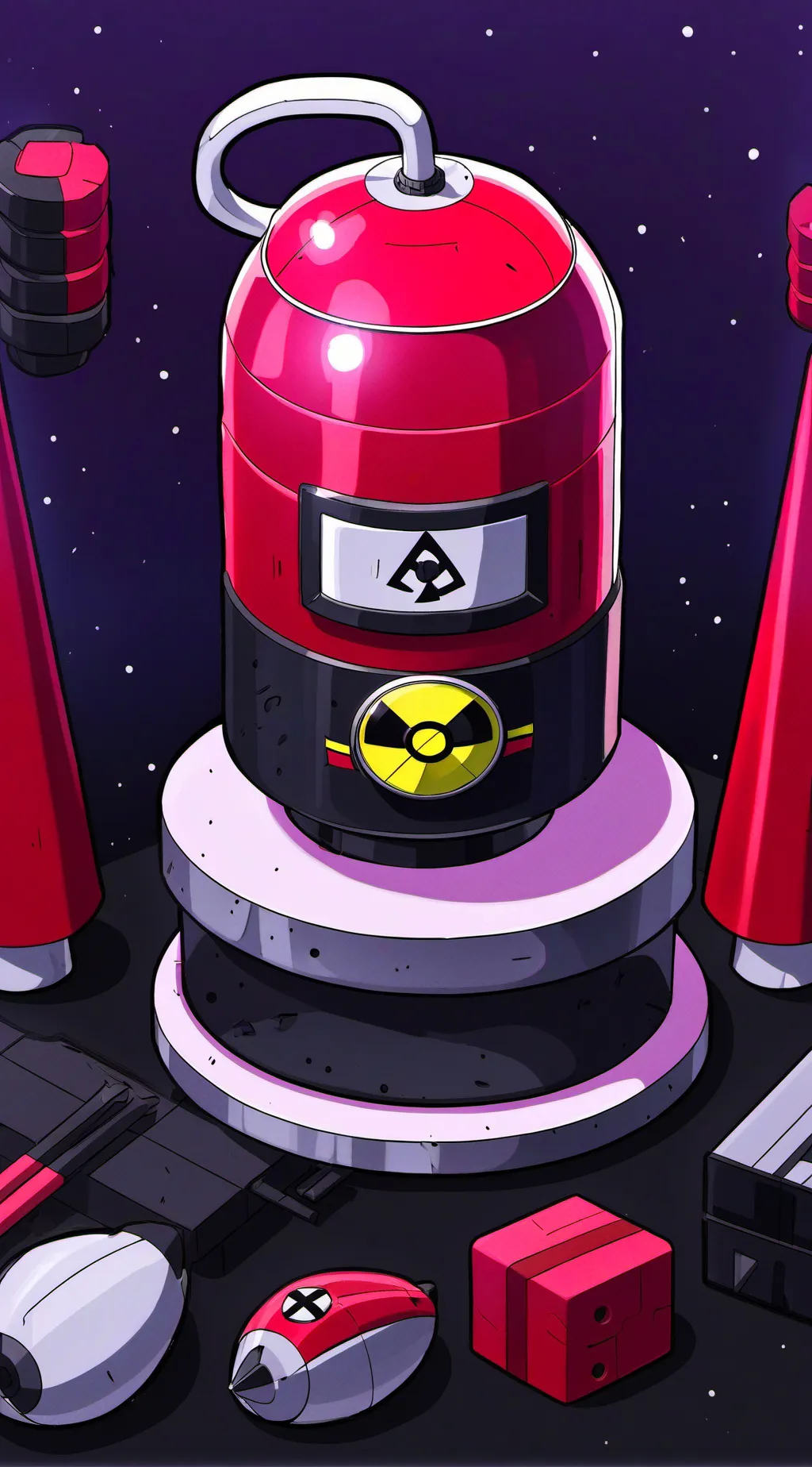 ai character: Nuke background